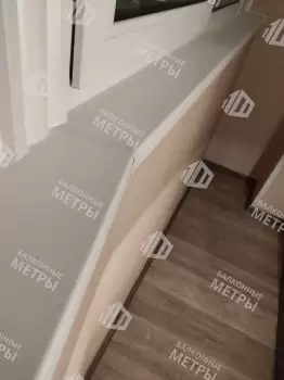 Остекление балкона профилем Rehau Delight 70