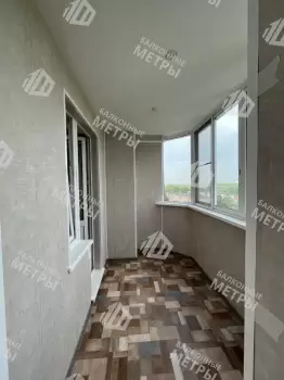 Остекление и отделка балкона панелями ПВХ