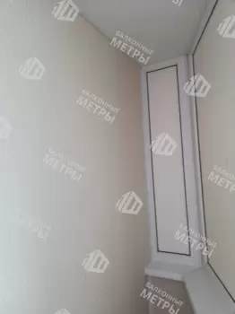 Отделка балкона Сапожок под ключ с утеплением