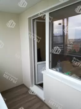 Отделка балкона Сапожок под ключ с утеплением