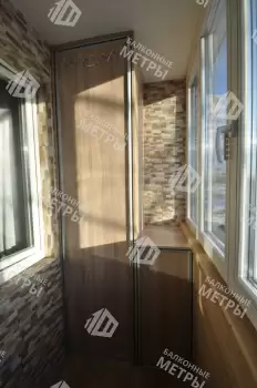 Отделка с утеплением балкона в панельном доме