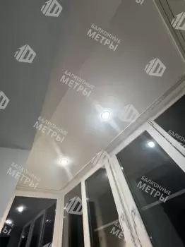 Отделка и утепление балкона Каблук в доме серии ПТ-44