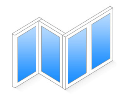 Нестандартный балкон